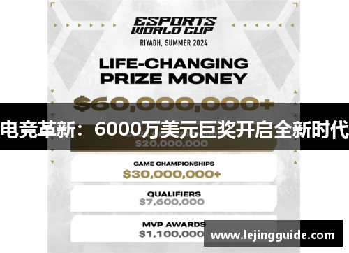 电竞革新：6000万美元巨奖开启全新时代